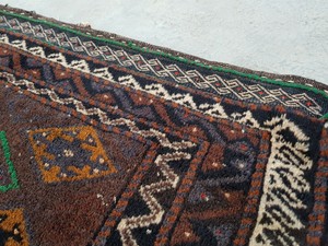 Handgefertigte Beloch Teppich Vintage 3x3 Ft Square Ebay