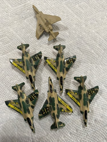 Mini Aviones Militares (6) DieCast-Tootsie Juguete- Usado - Imagen 3 de 7
