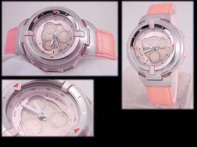 CASIO Damenuhr MSG-1010L-4BVER G-ms Baby-G mit Licht, Alarm, stoppuhr, weltzeit
