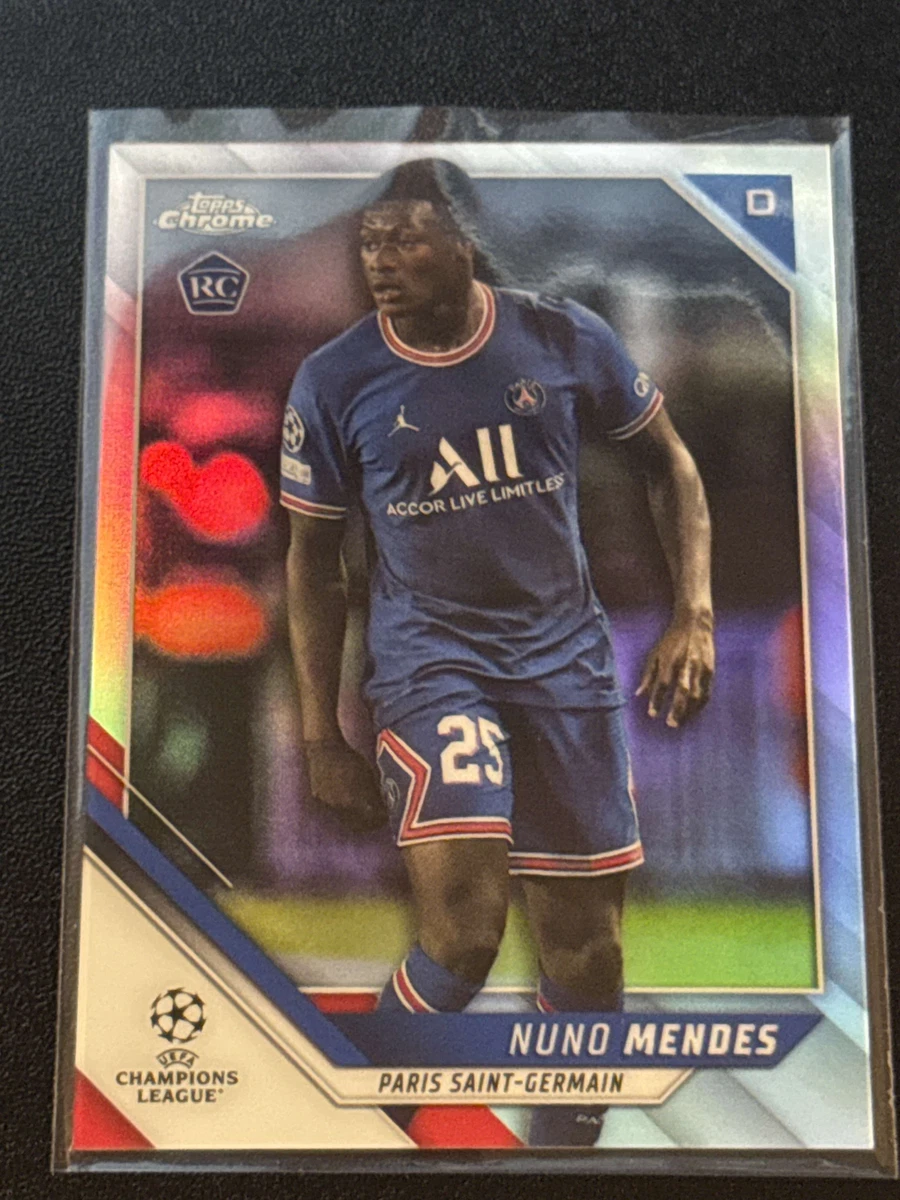 2021-22 Topps Chrome UCL Nuno Mendes #22 for sale | eBay