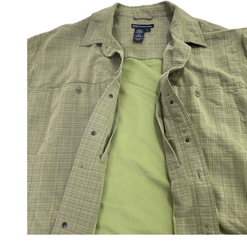 5.11 Tactical Series/SS Tactical Button/Snap Down Lined,Inside Pockets Sz XL EUC - Picture 6 of 8