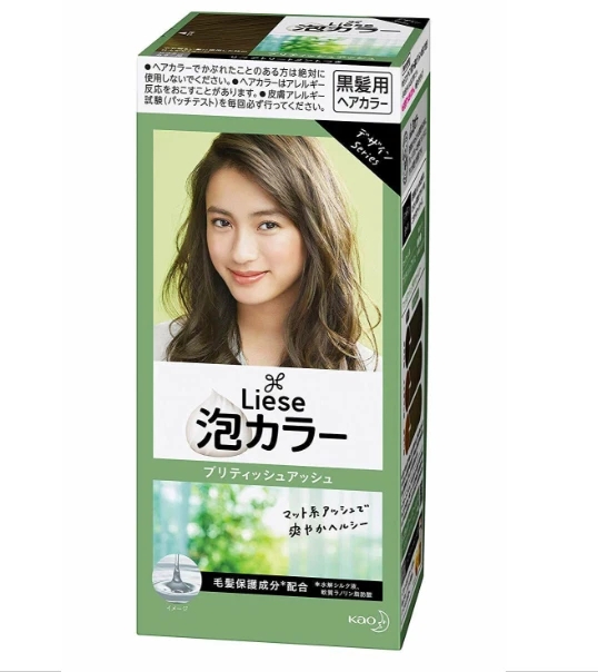 Япония Kao Liese Prettia пенящийся цвет волос окрашивания набор 日本花王liese莉婕泡泡染发剂 内附赠染发后护发素 - Изображение 2 из 4