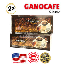 2boxes Gano Excel GanoCafe Classic Ganoderma Premix Coffee 60Sachets ShipFrom US