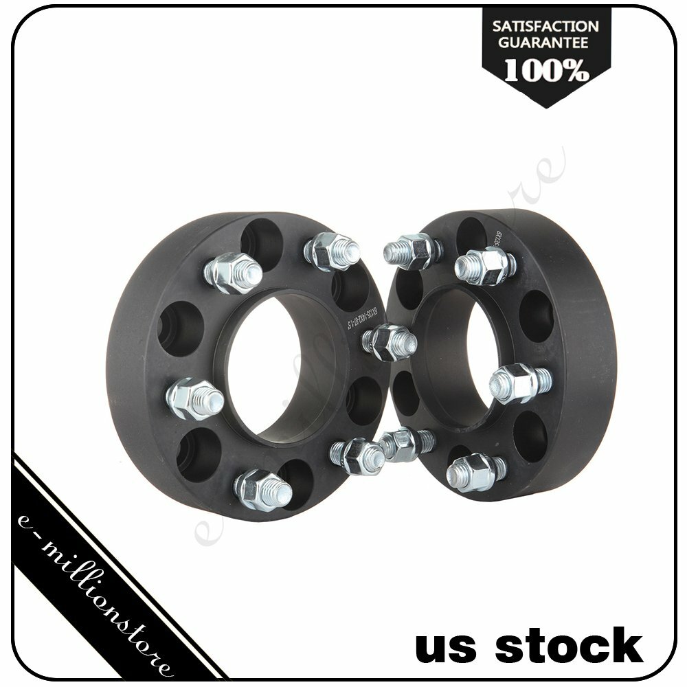 2Pcs 1.5" Thick 6x135 14x2 studs Wheel Spacers For 20032014 Ford