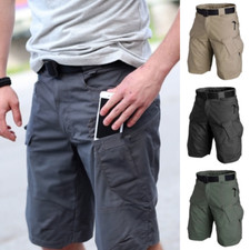 Mens Summer Outdoor Cargo Hiking Shorts Quick Dry Work Pants Casual Shorts