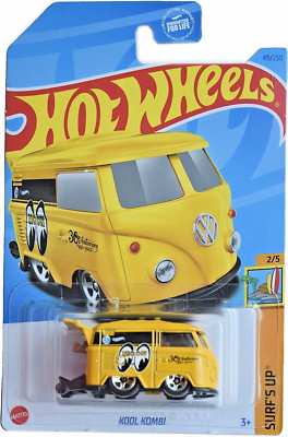 Hot Wheels Volkswagen Kool Kombi (Yellow) 2023 Surf's Up