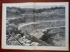 Panama Canal Construction Harper's newspaper 1885 Nast art complete issue
