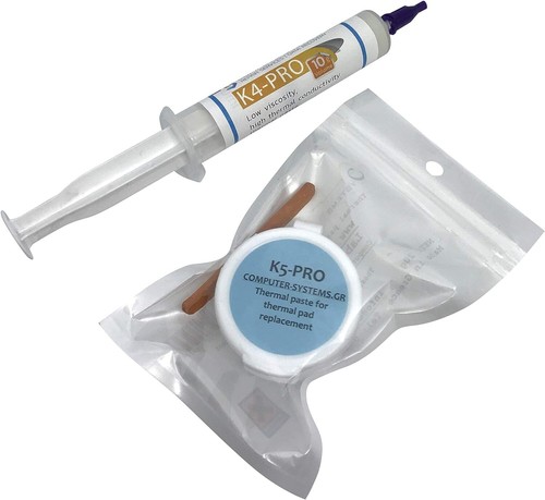 K5 PRO 20g & K4 PRO 10g Thermal paste & Thermal Putty Pad replacement Set, CSGR