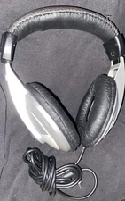 Behringer Studio Monitor Headphones HPM1000 Closed Type Silver & Black Authentic