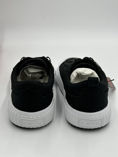 Levis Women's Emma Sneakers Low-Top Platform Shoes Black -Size 7.5 👀 Pics - Picture 9 of 15