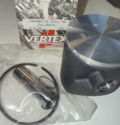 Kolben Komplett VERTEX 22509D Replica, 53,98mm, Kawasaki KX 125ccm, 98 - Bild 1 von 4