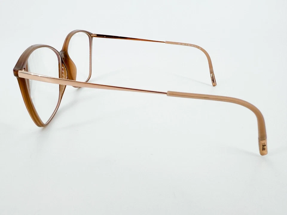 Marco de gafas Silhouette SPX 1607 6230 marrón 56[]13-135 oro rosa K458 Foto 3 de 4