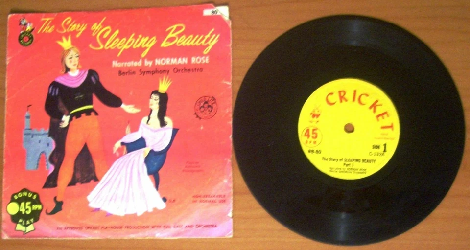 The Story of Sleeping Beauty, Berlin Symphony Orchestra & Norman Rose, 45 Record - image 1 of 1