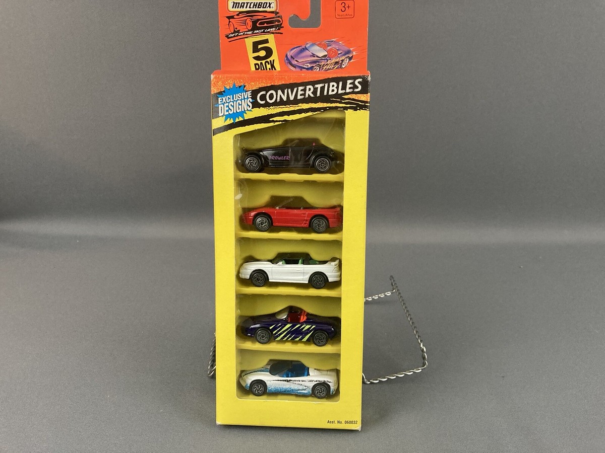 Matchbox 1996 Exclusive Designs Convertibles Car Set - #060032