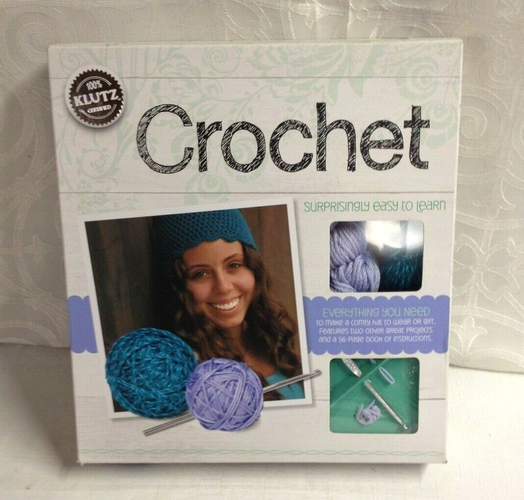 KLUTZ: CROCHET - EASY TO Beauty products LEARN YOU Sale price -NEW EVERYTHING IN NEED BOX