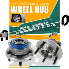 Complete Front/Rear Wheel Hub Bearing Kit LH/RH For Chevy Monte Carlo 2000-2007