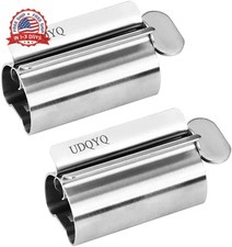 Toothpaste Squeezer - Metal Tube Squeezer Stainless Steel Tube Wringer UDQYQ Too