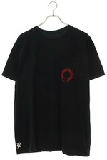 Chrome Hearts Size Xl Ch T-Shrt 1 Back Cross Horseshoe Print T-Shirt