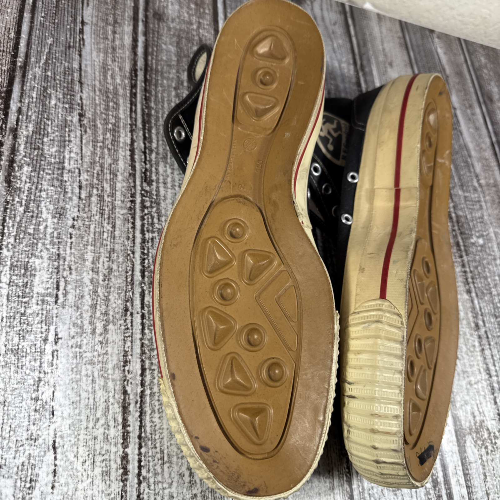 Vintage PF Flyers Canvas Basketball Shoes Sneakers BF Goodrich Athletic 10 RARE