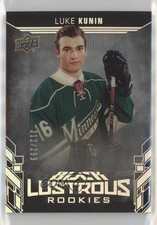2017-18 SPx UD Black Lustrous Rookies 212/299 Luke Kunin #LR-LK f4k