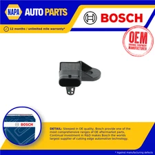 MAP Sensor fits CITROEN C3 PICASSO VTi 1.4 1.6 10 to 18 Manifold Pressure Bosch