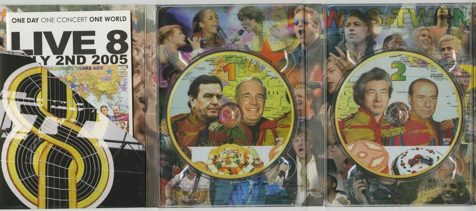 LIVE 8 (2005 Canadian 4-DVD Set - No Slipcover) - Image 2 of 3