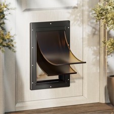 Never Rust Plastic Dog Door, Doggy Doggie Door, Cat Door for Easy Install in ...
