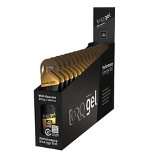Torq Caramel Latte Organic Energy Gel - High-Potency, Electrolyte, Vegan,
