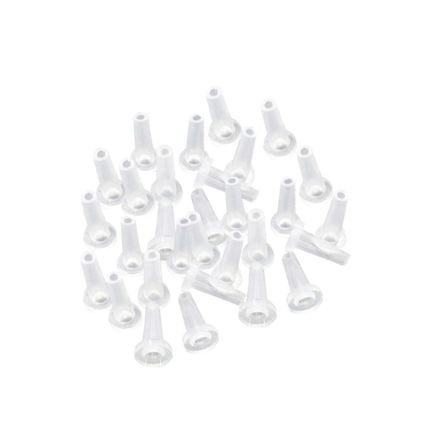 30 Pcs Silicone Stems replacement for mini figurine fits Nora Fleming dishes
