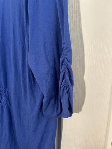 Lane Bryant Womens Cardigan Sweater 16/18 Blue Open Front Long Sleeve Stretch - Picture 3 of 7