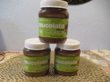 LOT OF 3 Nucolato Hazelnut Spread  Vegan, No Sugar, Keto Friendly 12.3 Oz Each