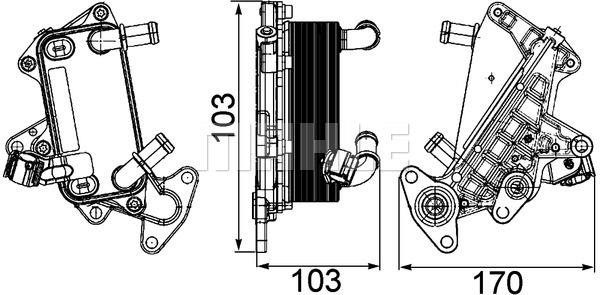 Mahle ÖLküHler, Automatikgetriebe CLC 25 000P-image