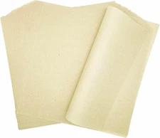 MLNSUNNY 50 Sheets of Natural Artist Teabag Paper for Mixed Media Art - Wet