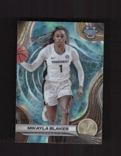 2024-25 Bowman Best University #56 Mikayla Blakes Aqua Lava Refractors #/199