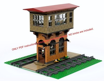 LEGO MOC Signalbox / NUR PDF-Anleitung (geben Sie eine E-Mail an, um die PDFs zu erhalten)