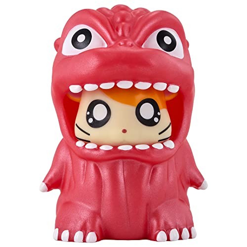 Godziham-Kun Metallic Red Movie Monster Series Godzilla Hamtaro Bandai Japan Neu-image