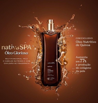 Boticário Óleo Glorioso Corpo e Cabelo  Quinoa / Glorious Body and Hair Oil 85ml