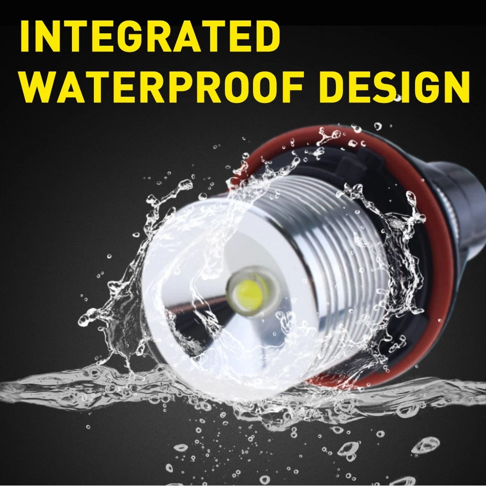 For BMW X3 E60 E61 E64 E39 E53 E66 E87 Angel Eye Halo Side Marker LED Light Bulb - Image 4 of 4