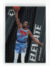 KEVIN DURANT #9 2020-21 PANINI MOSAIC NETS ELEVATE
