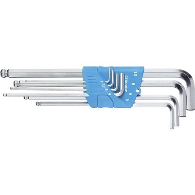 Gedore 1523988 Innen-Sechskant Winkelschraubendreher-Set 2 mm, 2.5 mm, 3 mm, ...