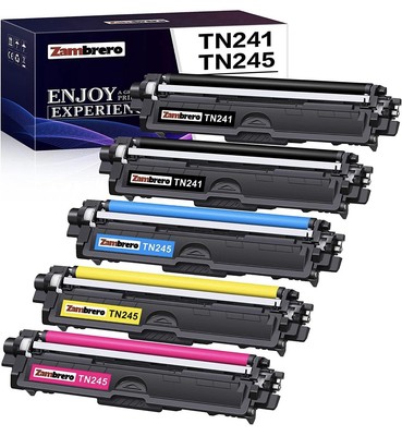 Kompatibel Brother TN241 TN245 TN-241 TN-245 Tonerkartusche für Brother 5er Pack