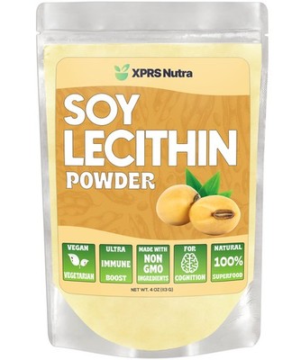 Soy Lecithin Powder Food Grade Fat Emulsifier - Suitable for Cooking, Baking and