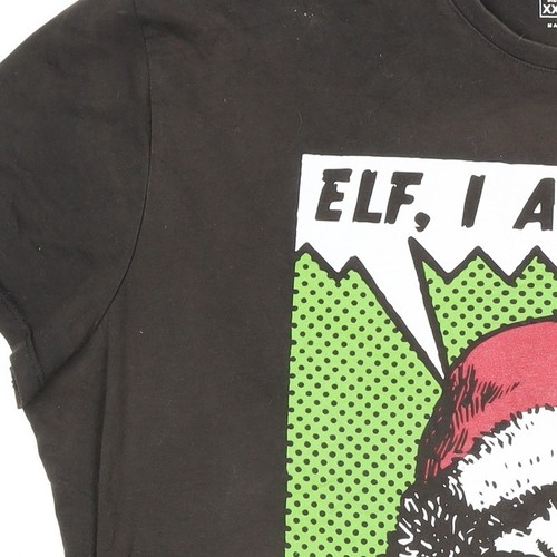 Tu Men's Black Star Wars Christmas T-Shirt XXL - Picture 6 of 12