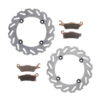 Brake Rotors & Brake Pads for Can-Am Outlander 650 2016-2022 Front RipTide Discs