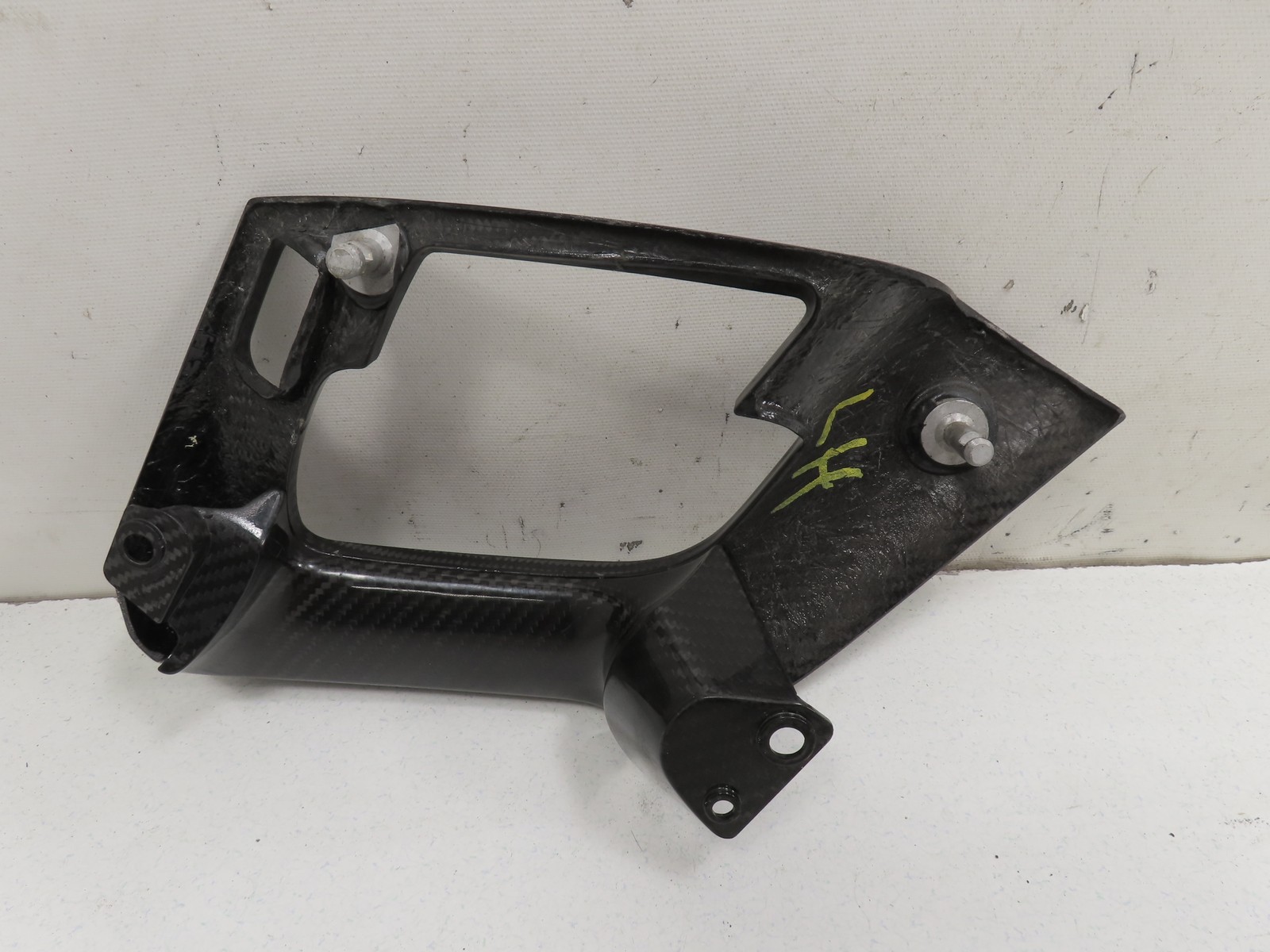 06 Lamborghini Gallardo Grab Handle Door Interior Carbon Fiber Left OEM 40086717