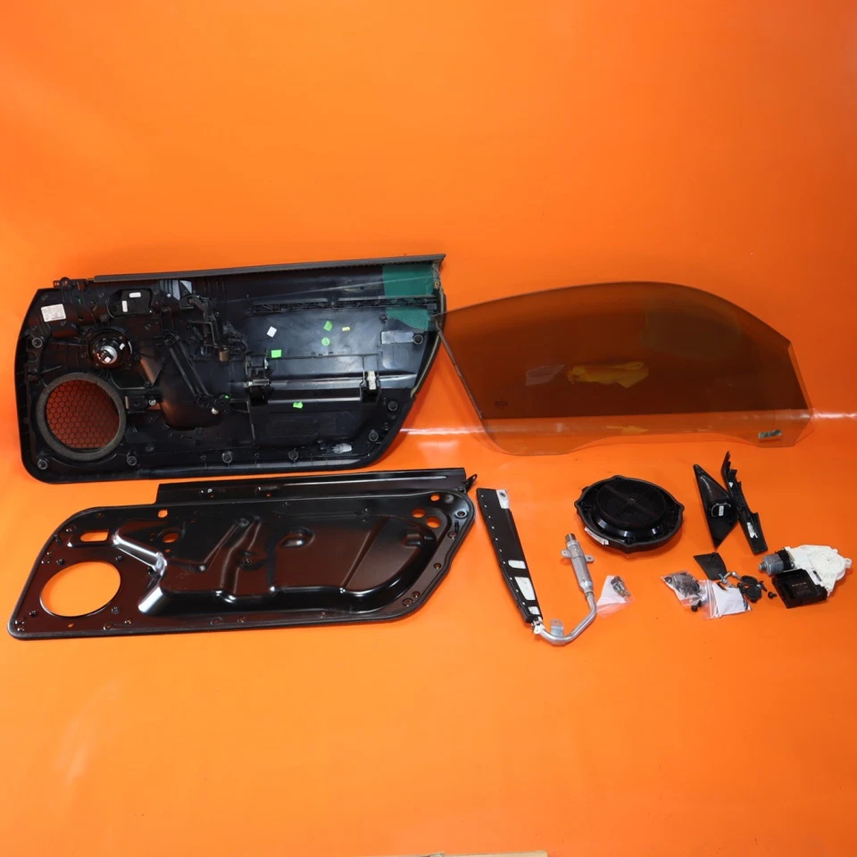 PORSCHE CAYMAN BOXSTER PANEL PUERTA CRISTAL CONDUCTOR IZQUIERDO 2013 2014 2015 987555101 OEM Foto 4 de 4