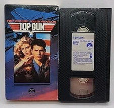 Top Gun VHS 1987 Paramount 75th Anniversary 