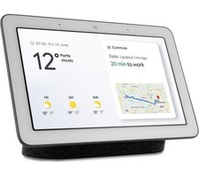 Google Nest Home Hub 7" Smart Speaker & Display Voice Control Command Assistant