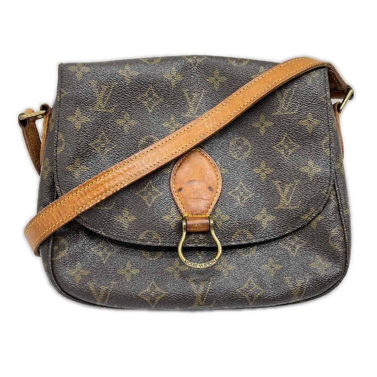 LOUIS VUITTON Shoulder bag Monogram Brown Authentic From Japan