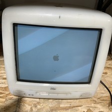 Vintage Apple iMac G3 “Snow” White 600MHz 256MB RAM M5521  Boots C203